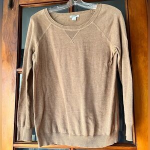 Old Navy Camel crew neck sweater